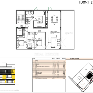 ZADAR, KOŽINO - Luksuzni penthouse s bazenom u izgradnji BS4