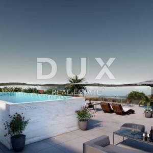 ZADAR, KOŽINO - Luksuzni penthouse s bazenom u izgradnji BS4