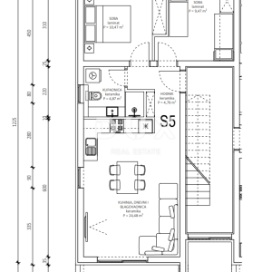  ZADAR, MASLENICA - Vrhunski penthouse sa spektakularnim pogledom na more! 200 metara od mora! Novogradnja! S5