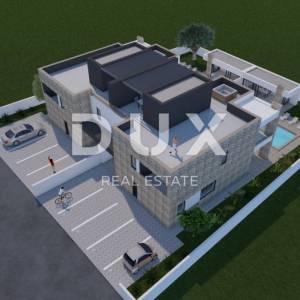 ZADAR, NIN - Kompletno namještena dvojna kuća s bazenom! Novogradnja! B