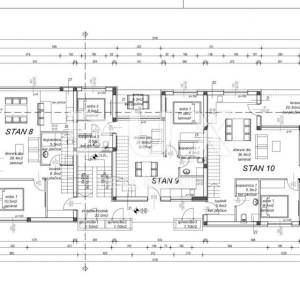 ZADAR, NIN - Penthouse S8 u izgradnji s pogledom na more
