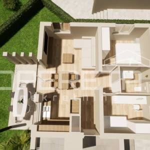 Zadar – Novi Bokanjac: Atraktivan dvosoban stan s krovnom terasom (S5)