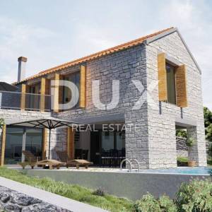 ZADAR, NOVIGRAD - Visoko kvalitetna kamena kuća 150 m od mora