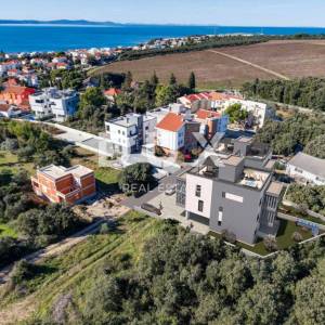 ZADAR, PETRČANE - Moderan stan s vrtom u izgradnji Z2 S1