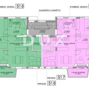 ZADAR, PLOVANIJA - Penthouse s panoramskim pogledom u izgradnji S6