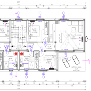 ZADAR, PRIVLAKA - Novogradnja! Vrhunski penthouse samo 140 metara od plaže s neodoljivim pogledom na more! S3