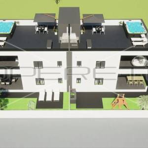 ZADAR, PRIVLAKA - Stan u prizemlju s vrtom 150 metara od mora NOVOGRADNJA