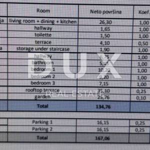 ZADAR, PRIVLAKA -Troetažni stan u blizini mora, S5