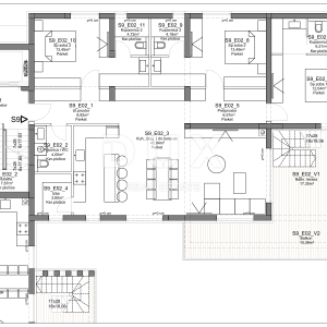 ZADAR, PRIVLAKA - Vrhunski penthouse 70 metara od mora s privatnim putem do plaže! S9