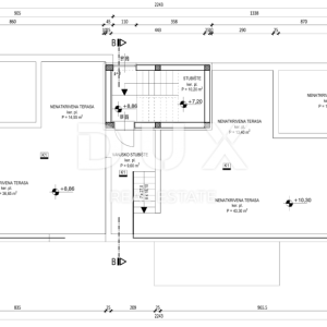 ZADAR, PRIVLAKA - Vrhunski penthouse s grijanim bazenom na krovnoj terasi! S6