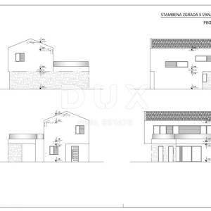 ZADAR, RTINA - Projekt s dozvolama za gradnju 6 luksuznih vila