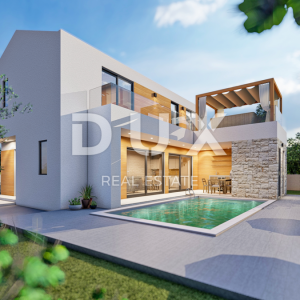 ZADAR, RTINA - Projekt s dozvolama za gradnju 6 luksuznih vila