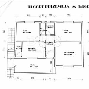 ZADAR, SABUNIKE - Prostrana apartmanska kuća s velikom okućnicom