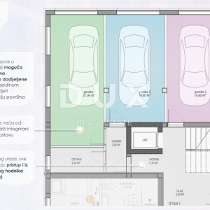ZADAR, SKROČINI - Luksuzni penthouse s vrhunskim tehnologijama i nevjerojatnim pogledom na more i Zadar! S4