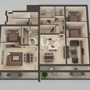 ZADAR, SUKOŠAN, 2s+db stan penthouse u vrhunskoj novogradnji s pogledom na more