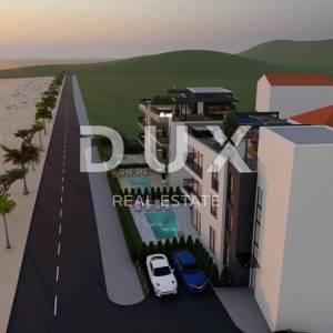 ZADAR, SUKOŠAN - Luksuzan penthouse u izgradnji 1. red do mora CS06
