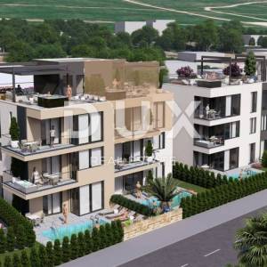 ZADAR, SUKOŠAN - Luksuzan penthouse u izgradnji 1. red do mora CS06