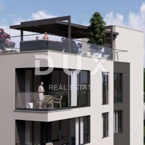 ZADAR, SUKOŠAN - Luksuzan penthouse u izgradnji 1. red do mora CS06