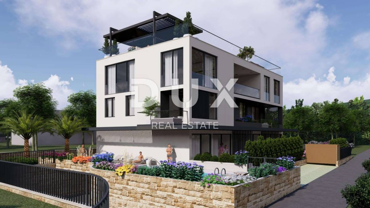 ZADAR, SUKOŠAN - Luksuzan penthouse u izgradnji pokraj mora B201