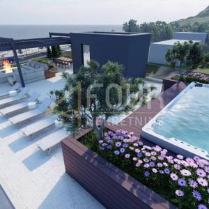 Zadar, Sukošan, luksuzan penthouse prvi red do mora, 249.10m2, 4s+db