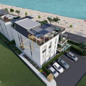Zadar, Sukošan, luksuzan stan prvi red do mora, 87.42m2, 3s+db, lođa