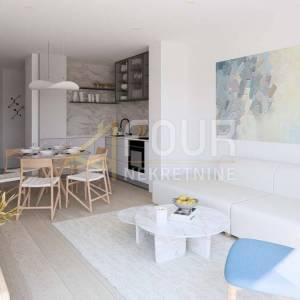 Zadar, Sukošan, luksuzan stan prvi red do mora, 91.80m2, 2s+db