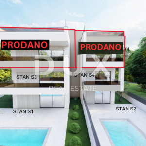 ZADAR, SUKOŠAN - Novogradnja! Impresivan stan sa zadivljujućim pogledom na more! S4