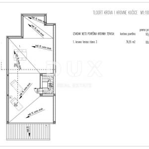 ZADAR, TURANJ - Novogradnja! Dvoetažni penthouse s prekrasnim pogledom na more!