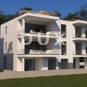 ZADAR, VIR - Luksuzan stan s vrtom drugi red do mora! BS1