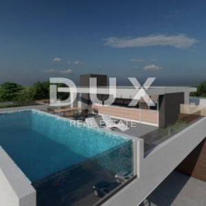 ZADAR, ZATON - Luksuzni penthouse s grijanim bazenom, prekrasnim pogledom na more, 30 metara od plaže! S8