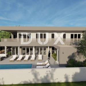 ZADAR, ZATON - Prodaja zemljišta u Zatonu s projektom luksuzne vile