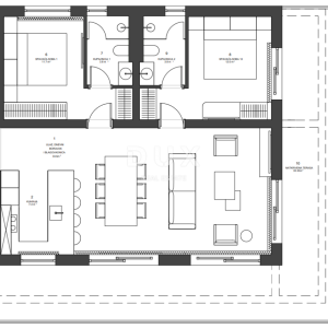 ZADAR, ZATON - Vrhunski penthouse s liftom 45 metara od plaže! A8