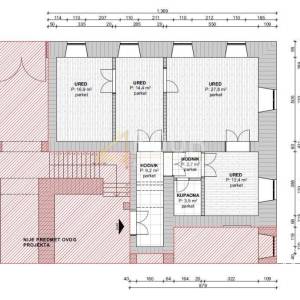 Zakup, Rijeka, Centar, poslovni prostor, 87.02m2