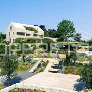Zemljište na mirnoj lokaciji i pogledom na more, 1.800 m2, Dvornica