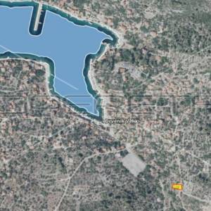 Zemljište na otoku Drveniku, 482 m2, pogled na more