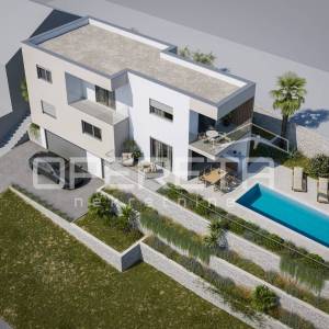 Zemljište s projektom, dozvolom i pogledom na more – Klis