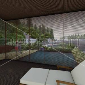 Zemljište s Projektom za Vilu, 1. red do mora, uvala Gršćica, otok Korčula