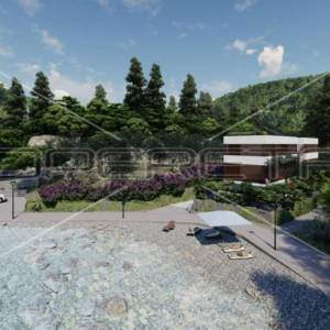 Zemljište s Projektom za Vilu, 1. red do mora, uvala Gršćica, otok Korčula