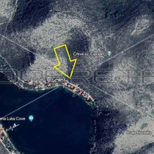 Zemljište sa otvorenim pogledom na more, Lastovo