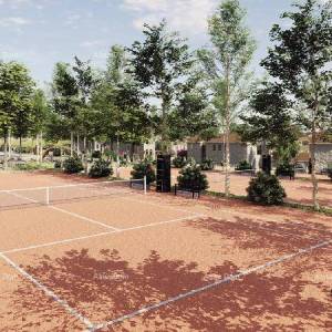 Zona T2, teren sa projektom za turističko naselje