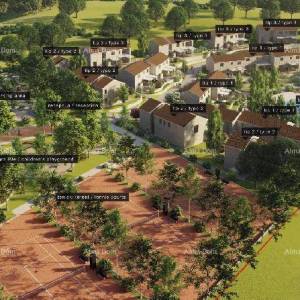 Zona T2, teren sa projektom za turističko naselje