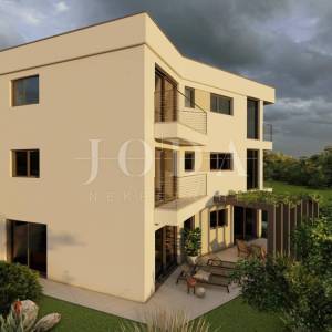 Apartman u prizemlju ville u izgradnji, grad Krk