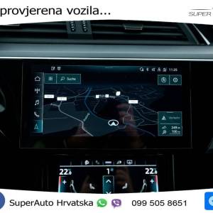 Audi e-tron 50 quattro 313 KS, ZRAČNI+GR SJED+VIRT+NAVI