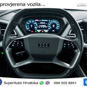 Audi Q4 e-tron 50 82 kWh quattro Advanced 299 KS, LED+TEM+GR SJED+KAM+KUKA