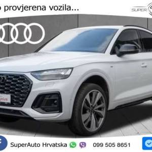 Audi Q5 Sportback 55 TFSIe quattro Aut. S line 367 KS, ACC+LED+360+GR SJED+VIRT