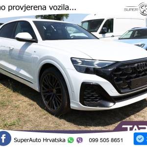 Audi Q8 55 TFSIe quattro Aut. 2xS line 394 KS, ACC+360+GR SJED+PANO+HEAD