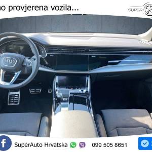 Audi Q8 55 TFSIe quattro Aut. S line 394 KS, ZRAČNI+MATRIX+ACC+GR SJED+360+PANO