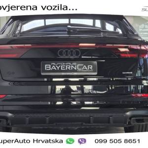 Audi Q8 60 TFSIe quattro Aut. S line 489 KS, ZRAČNI+MATRIX+ACC+GR SJED+360+PANO