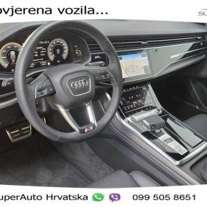 Audi Q8 60 TFSIe quattro Aut. S line 489 KS, ZRAČNI+MATRIX+ACC+GR SJED+360+PANO