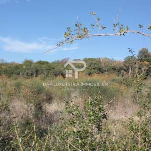 Bale građevinsko zemljište s pogledom na more i dozvolom